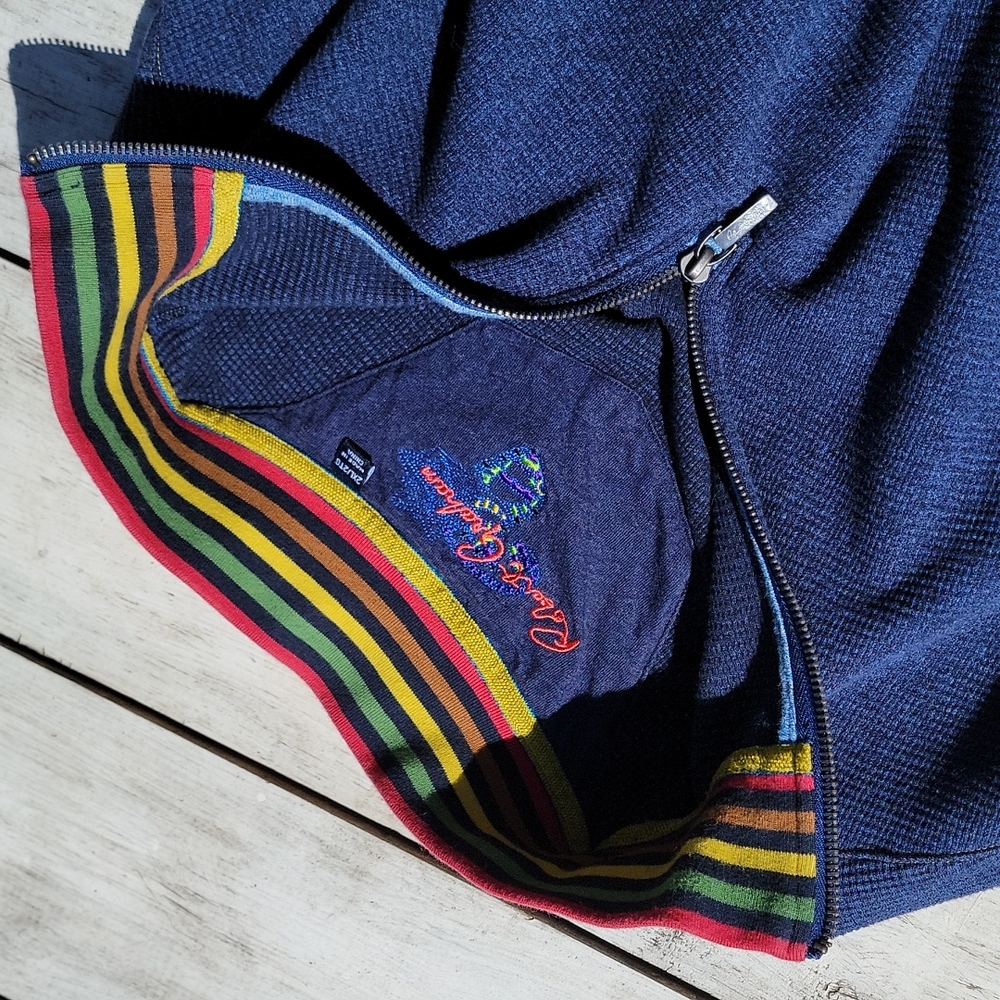Waffle Knit Quarter Zip - Picture 2 of 10